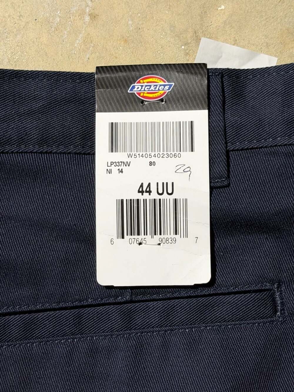 Dickies LP337NV Cargo Work Pants Navy Size 44 - Picture 2 of 6